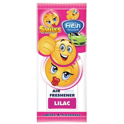 Освежитель воздуха сухой лист Fresh Way SMILES DRY Lilac (00000032008)