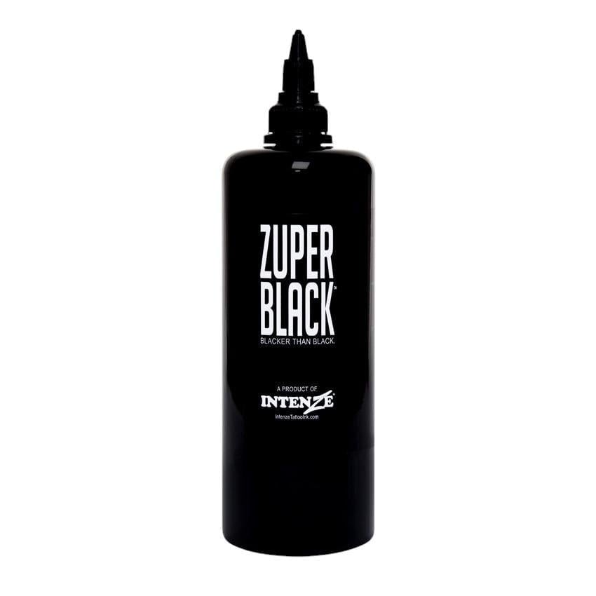 Тату краска Intenze Zuper Black 360 мл