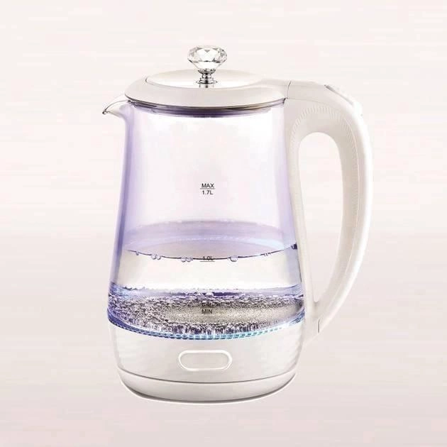 Электрочайник Maestro MR-052 2200 Вт из термостойкого стекла Белый