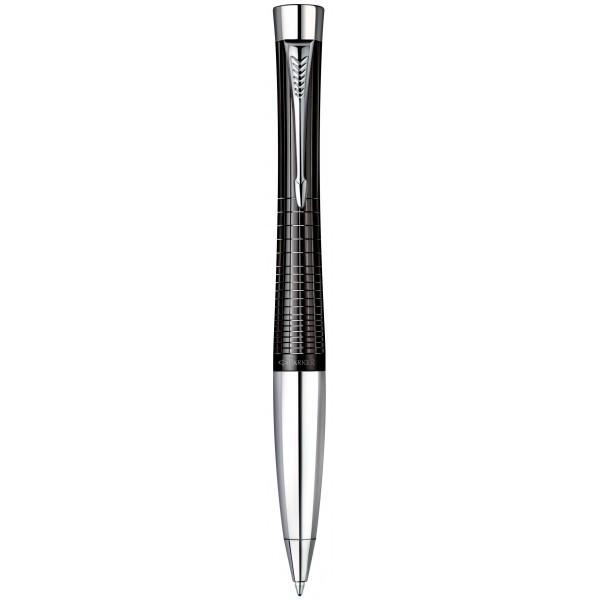 Ручка шариковая Parker Urban Premium Ebony Metal Chiselled BP Черный (21 232Ч)