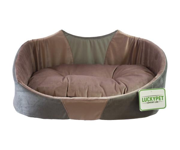 Лежак Lucky Pet Мишель 42x56x24 см Серый