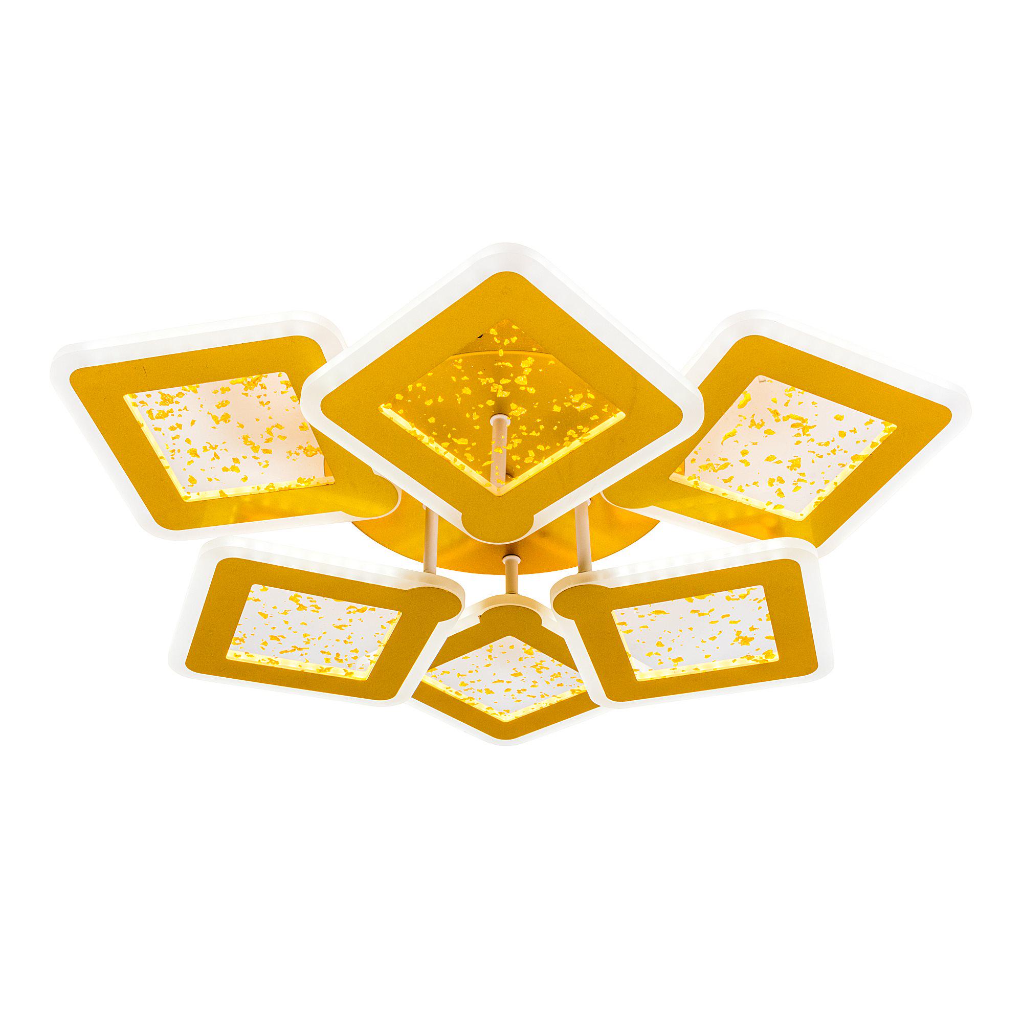 Люстра светодиодная с пультом Valeso V K39977-6 GD (000036414) - фото 3 Люстра светодиодная с пультом Valeso V K39977-6 GD (000036414) - фото 3