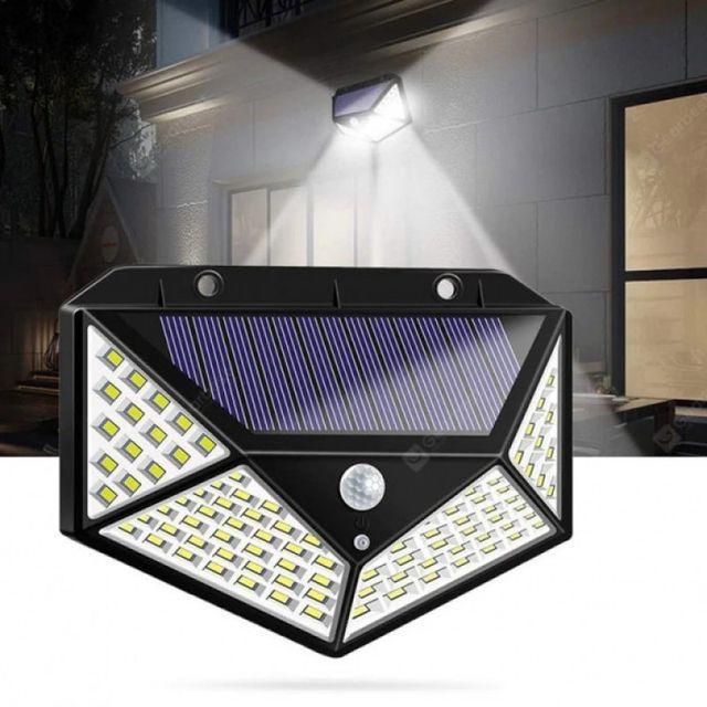 Ліхтар прожектор Solar Wall Lamp SH-100 на сонячній батареї з датчиком руху (HF-00008782) - фото 2