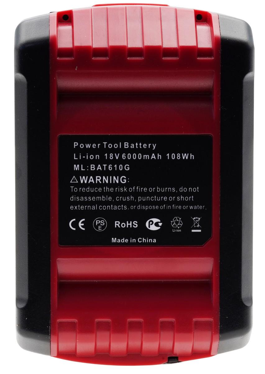 Акумулятор VJ Parts 1600A004ZN для шурупокрута B Li-Ion 18V 6,0 Ah - фото 3 Акумулятор VJ Parts 1600A004ZN для шурупокрута B Li-Ion 18V 6,0 Ah - фото 3