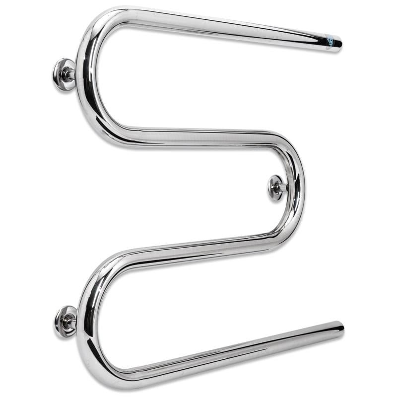 Полотенцесушитель водяной для ванной Laris Змеевик 30 РС3 из нержавеющей стали 600х500 1/2" Хром (147-127-71207213)