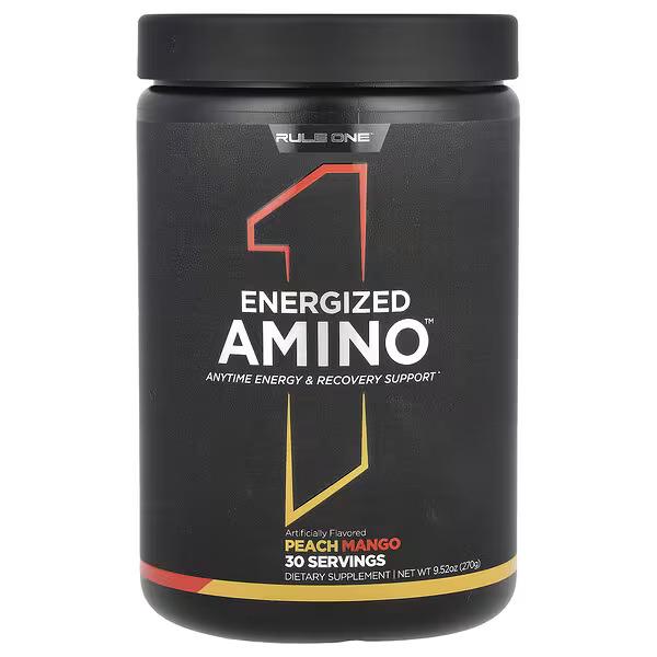 Аминокислотный комплекс Rule One Energized Amino 270 г Peach Mango