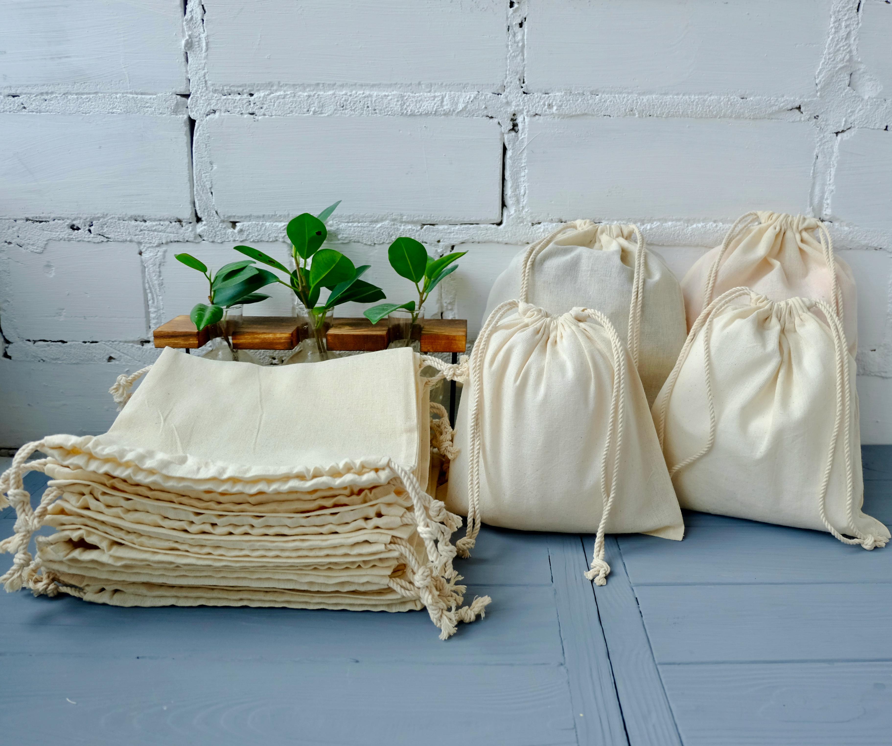 Мішок текстильний бязь 20х20 см (29186873) - фото 3