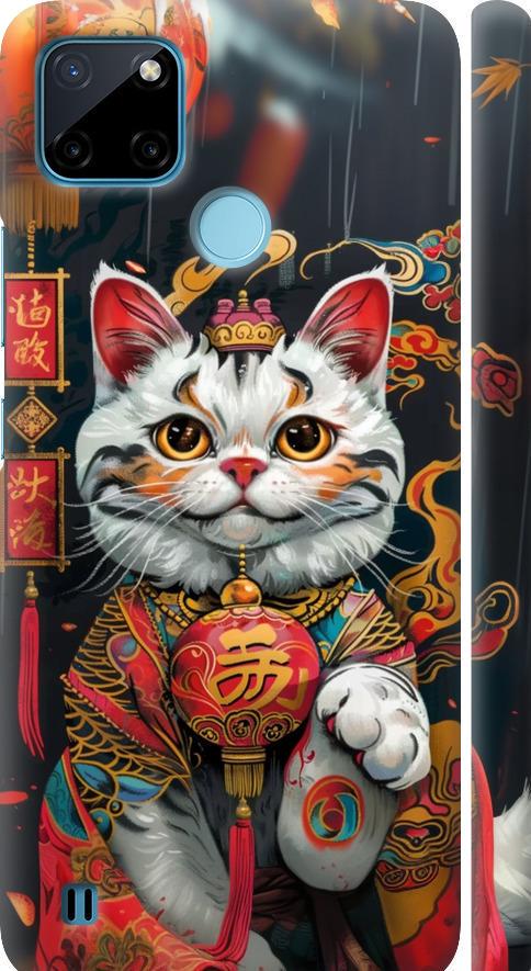 Чехол на Realme C21Y China Cat v2 (6135m-2472-42517)