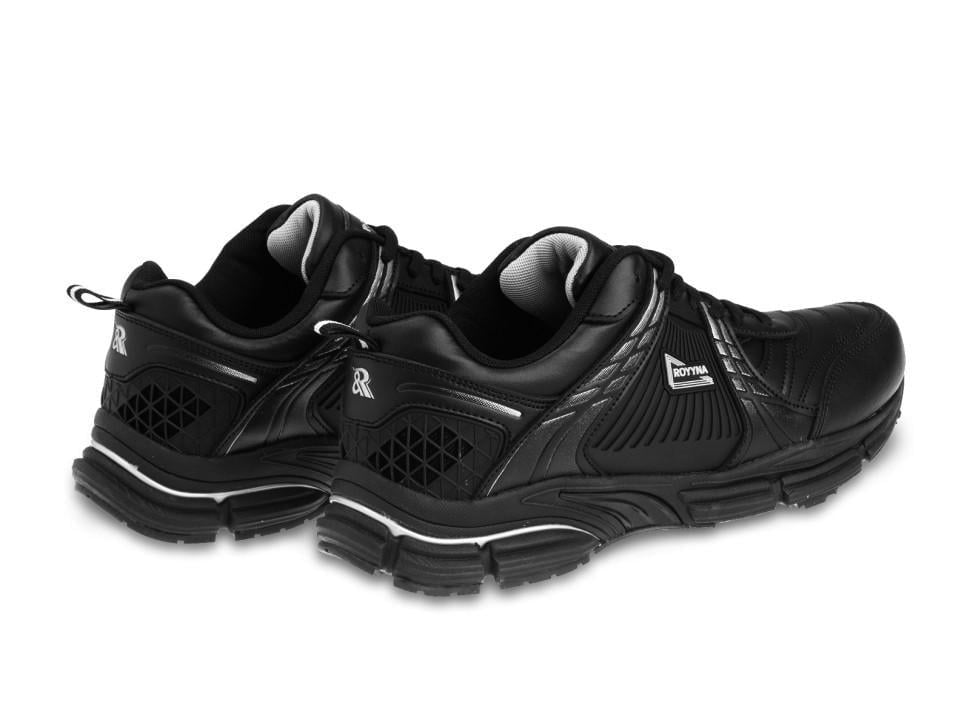 Кросівки чоловічі Royyna 7243009 з натуральної шкіри р. 41 Чорний (22699) - фото 3 Кросівки чоловічі Royyna 7243009 з натуральної шкіри р. 41 Чорний (22699) - фото 3