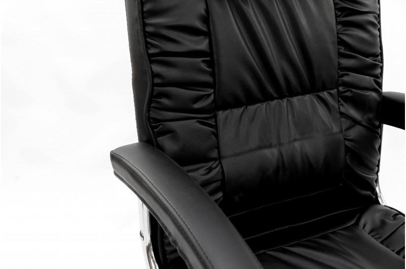 Офісне крісло Comfort Line Focus шкірзам Чорний (FCSB-113525) - фото 9