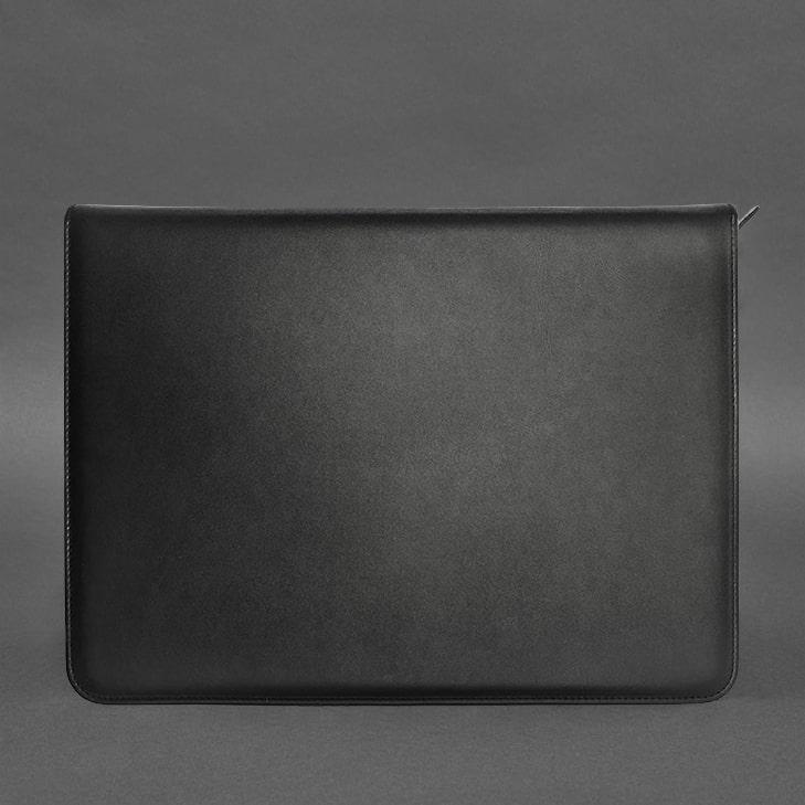 Папка шкіряна А4 на блискавці для документів Чорний (A-027395) - фото 5 Папка шкіряна А4 на блискавці для документів Чорний (A-027395) - фото 5