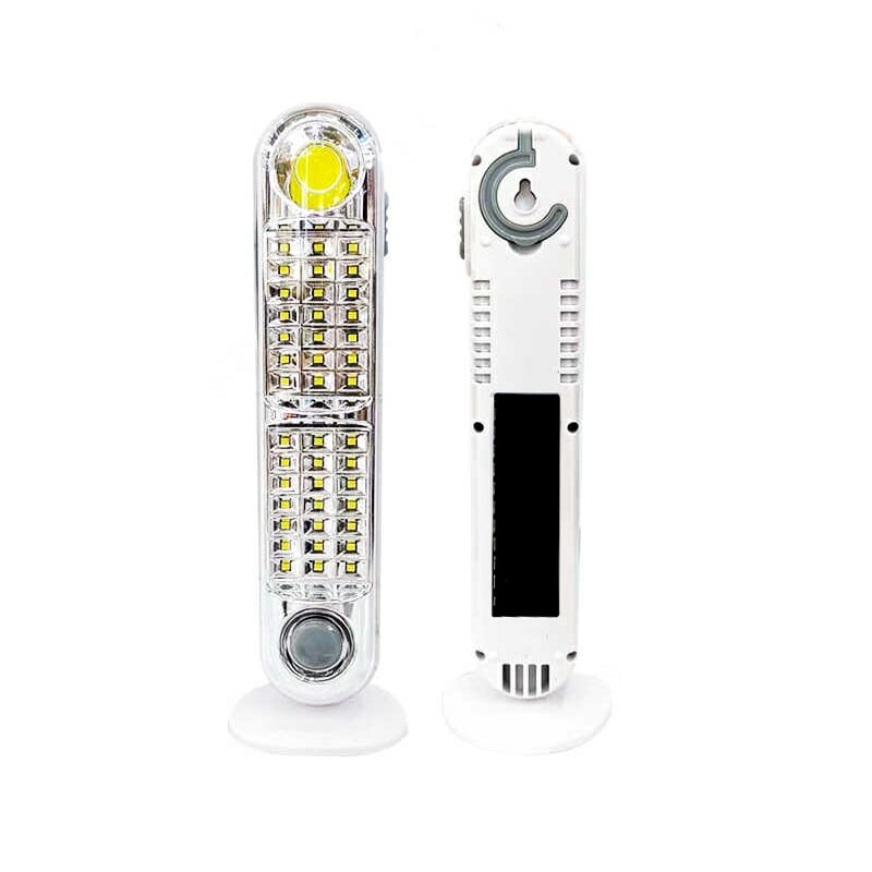 Лампа аварійна на сонячній батареї Emergency Lamp COB-42SMD світлодіодна стійка 2 режими з гаком (ed081256) - фото 2