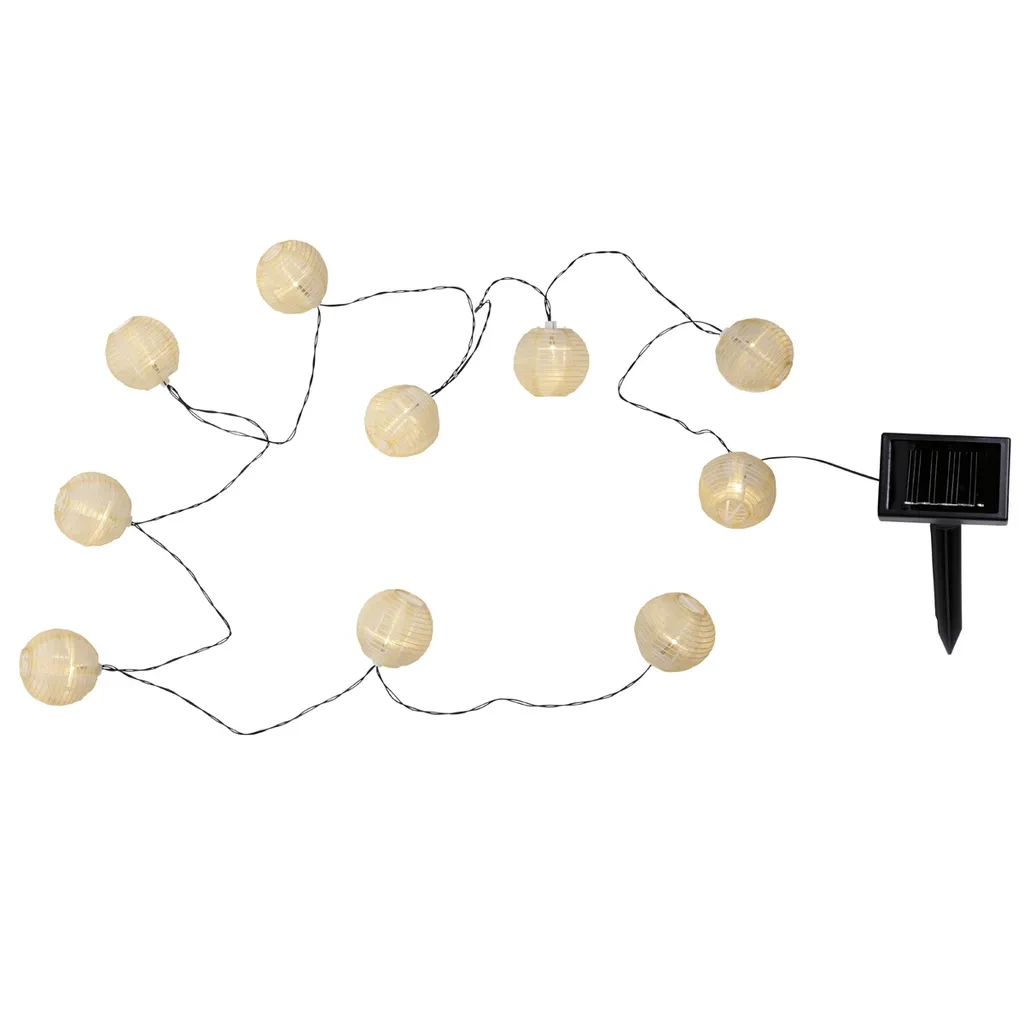 Гирлянда на солнечной батареи 10 LED 4,4 м (1666388996)
