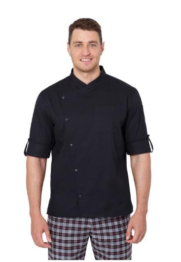 Китель для кухаря Пілот S Чорний