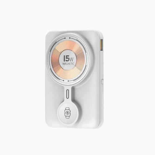 Повербанк Aspor A328 Magnetic Wireless 10000 mAh Белый (30359756)