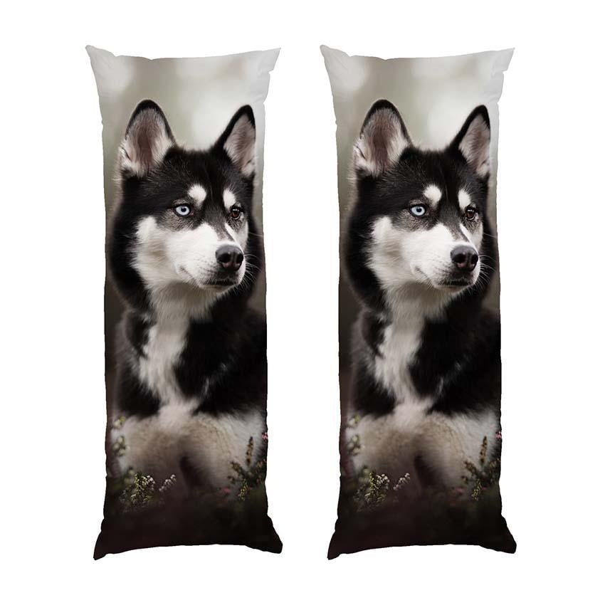 Подушка дакимакура Beautiful husky габардин 140х45 см (113563-2)