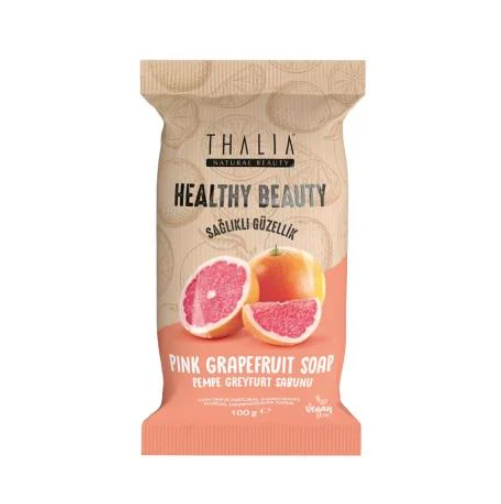 Мыло Thalia натуральное с экстрактом розового грейпфрута 100 г (220613) Мыло Thalia натуральное с экстрактом розового грейпфрута 100 г (220613)