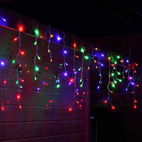 Гирлянда новогодняя светодиодная Бахрома 120 Led 3х0,42 м с переходником мультиколор (100689) Гирлянда новогодняя светодиодная Бахрома 120 Led 3х0,42 м с переходником мультиколор (100689)