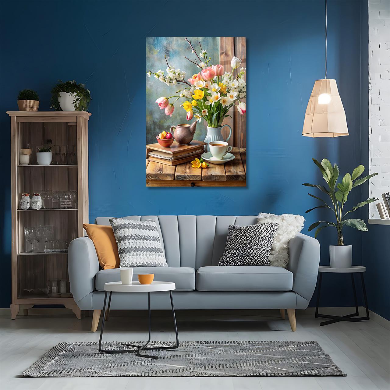 Картина на стекле NovellaPrint Утренний натюрморт 40х60 см (459.1) - фото 4