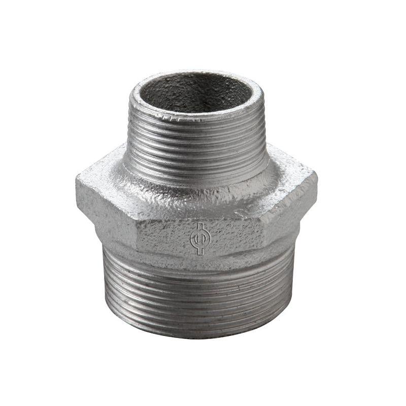 Ниппель Atusa 1 1/2х1" ЗЗ чугун оцинкованный (AKV-24525075)