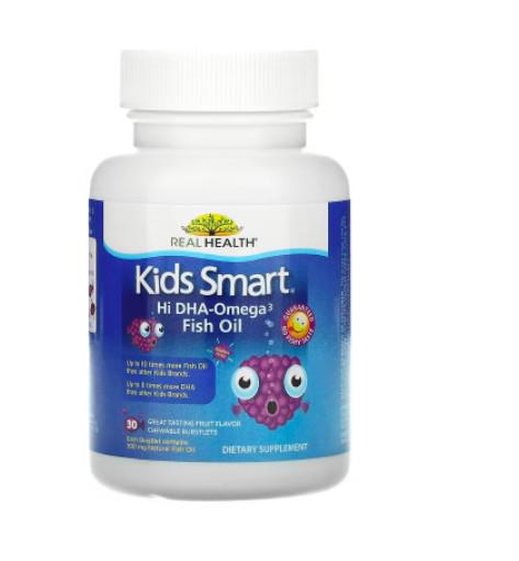 Рыбий жир Bioglan Kids Smart с высоким содержанием омега-3 30 капсул (BGL-80505)