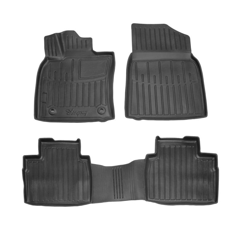 Автокилимки 3D Stingray Toyota Camry 2024- 4 шт. Чорний (2567369390)