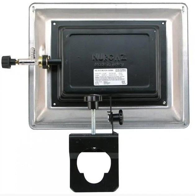 Обігрівач газовий інфрачервоний Сірий (NURGAZ-NG-310) - фото 2 Обігрівач газовий інфрачервоний Сірий (NURGAZ-NG-310) - фото 2