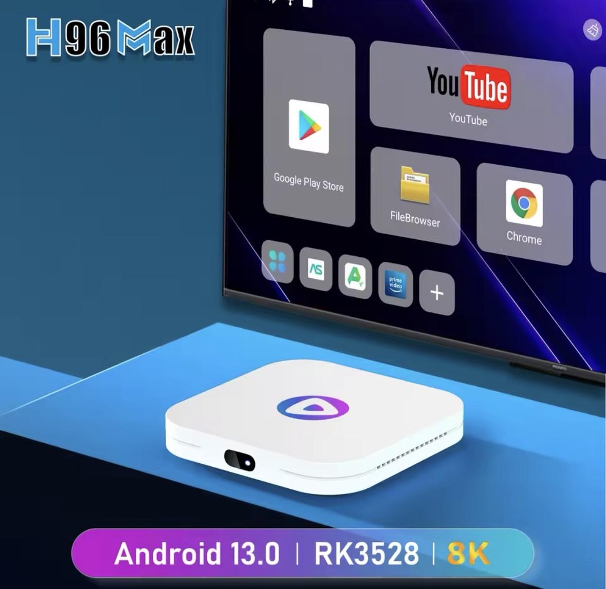 Смарт-приставка H96 MAX M1 Android 13 4/64 smart TV box налаштована - фото 3