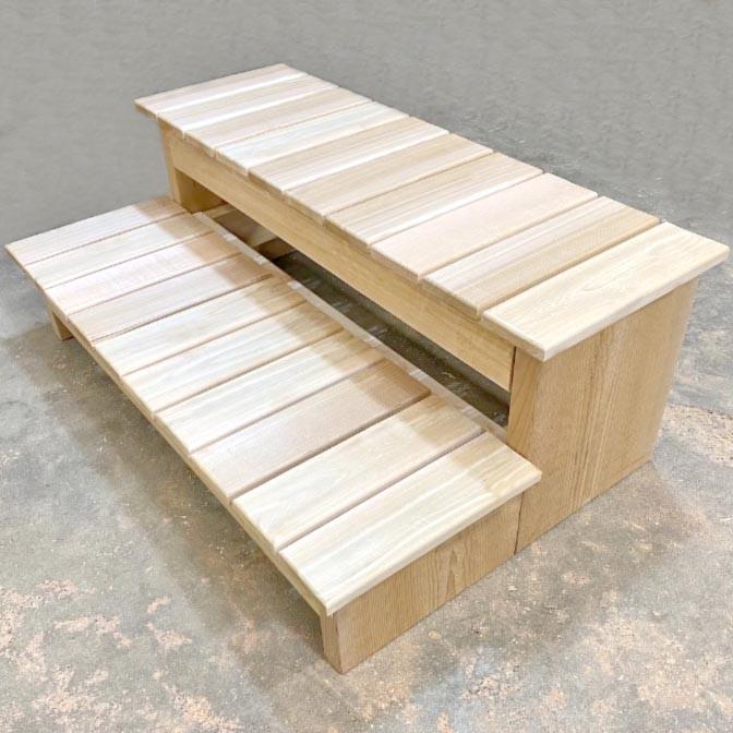 Скамейка-ступенька из дерева Белкри Бланже (ССТ-005901)