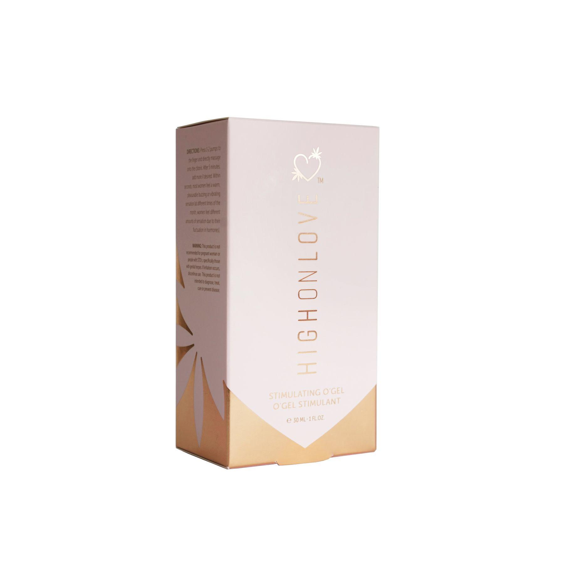 Гель-вибратор HighOnLove Stimulating Gel O Gel 30 мл (SO3050) - фото 3