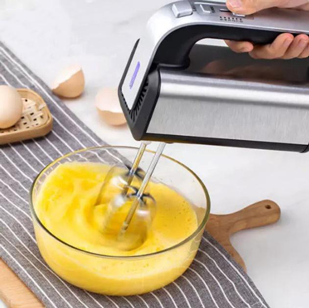 Миксер стационарный RAF R.6652 5 скоростей/стальная чаша 3,5 л 1000 Вт Черный (28412413) - фото 6 Миксер стационарный RAF R.6652 5 скоростей/стальная чаша 3,5 л 1000 Вт Черный (28412413) - фото 6