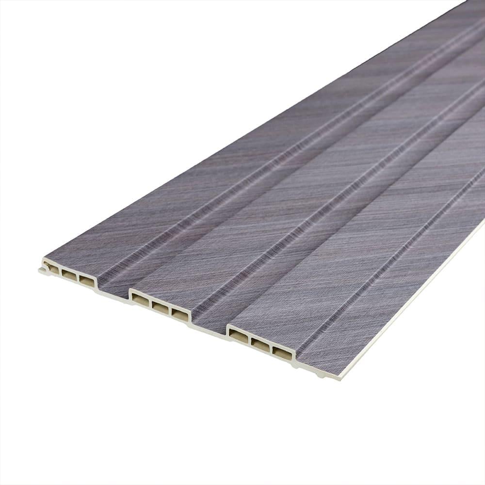 Декоративная стеновая рейка Sticker Wall WPC 200х11х2900 мм Серый (SW-00003010)