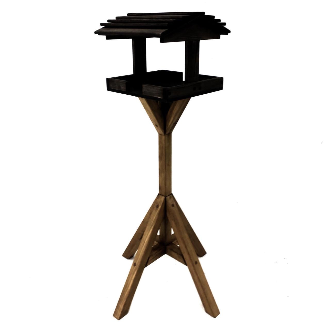 Кормушка на стойке из дерева Канюк Капучино/Венге (КСС-00040912)