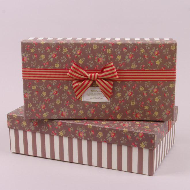 Комплект коробок для подарков Flora 2 шт. (8782)