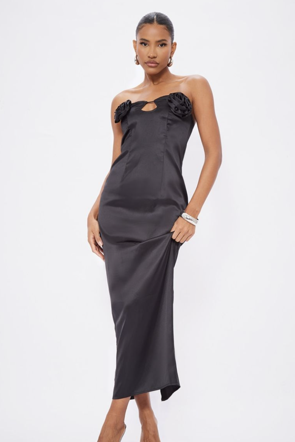 Платье Pretty Little Thing CNG5815 р. 38 Черный