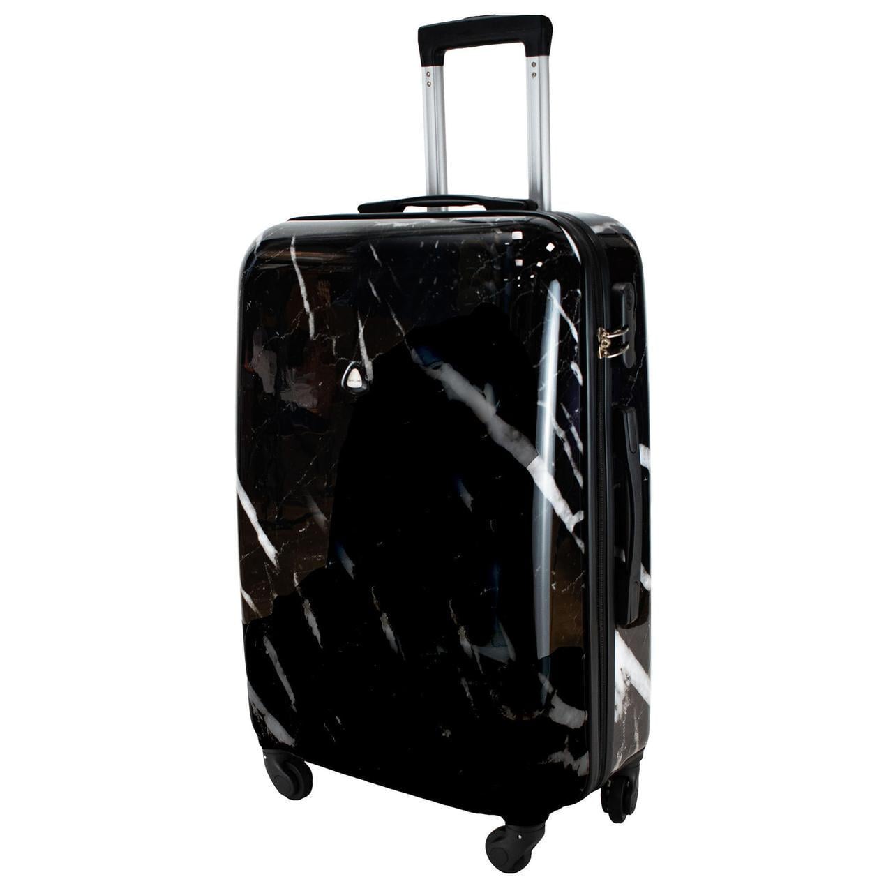 Чемодан SEMI LINE 28" L Black Marble (T5730-3)