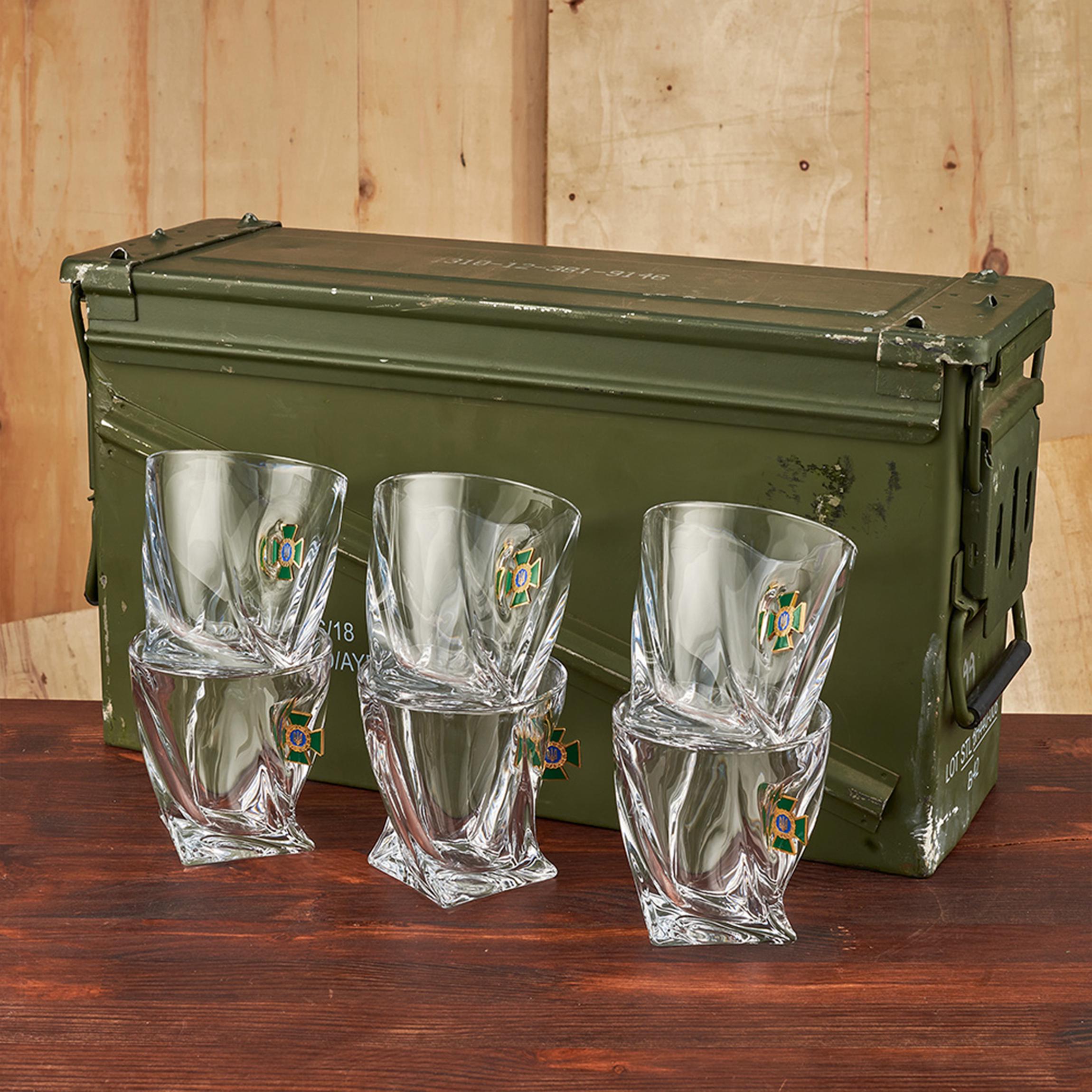 Набор VSKLO БК большие хрустальные стаканы ГПСУ (28919136) - фото 2 Набор VSKLO БК большие хрустальные стаканы ГПСУ (28919136) - фото 2