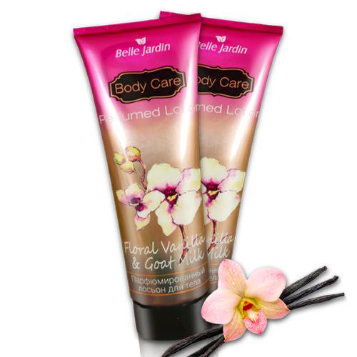 Лосьйон парфумований для тіла Belle Jardin Floral Vanilla Goat milk Body Care 250 мл (FK0281) - фото 2