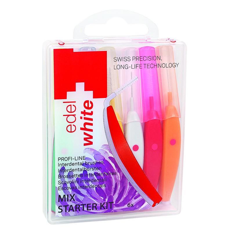 Щетка межзубная Edel White Profi-Line EasyFlex MIX 6 шт. (291)