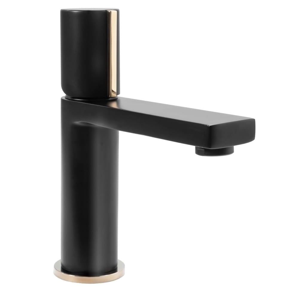 Змішувач для раковини Rea Icon одноважільний Чорний матовий (REA-B5680) Змішувач для раковини Rea Icon одноважільний Чорний матовий (REA-B5680)