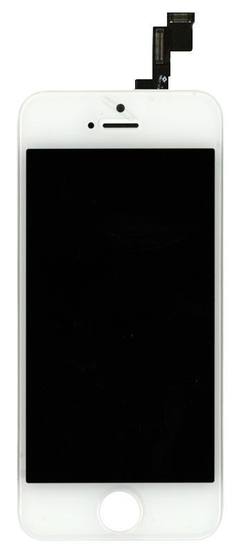 Матрица с тачскрином модуль для телефона Apple iPhone 5S белый