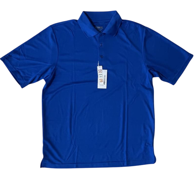 Футболка поло чоловіча CORE 365 поліестр L/G Синій (28345176)