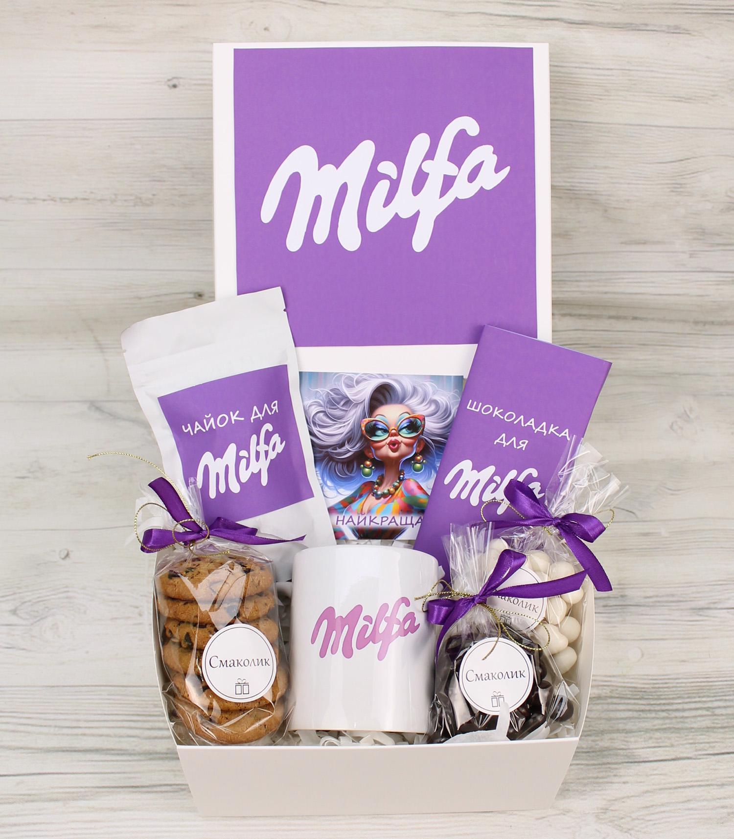 Подарочный бокс на День рождения Милфа (8-1374)