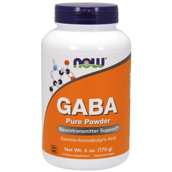 Амінокомплекс NOW Foods GABA Powder 170 г 340 порцій