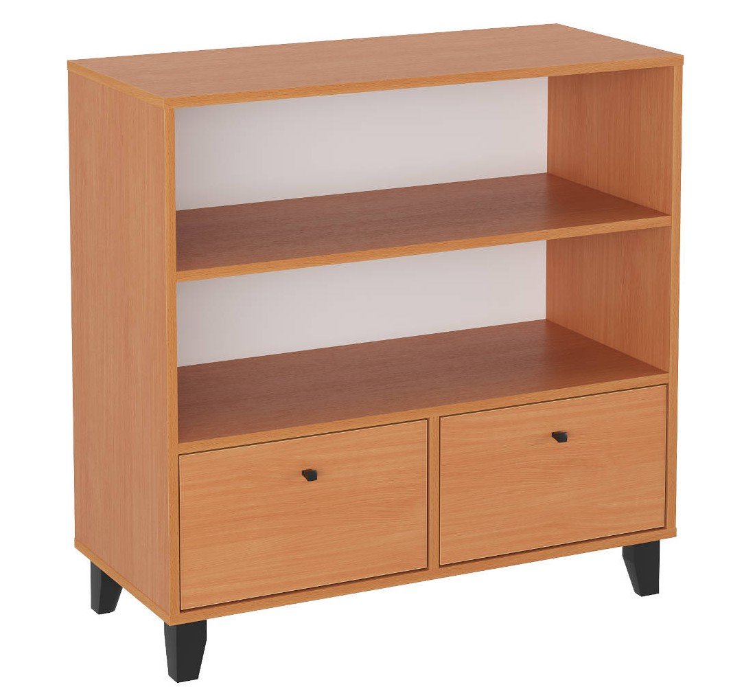 Стеллаж с ящиками Компанит КШ 25 90х40х90 см Бук (66f00bbfe46f9163b52626ed)