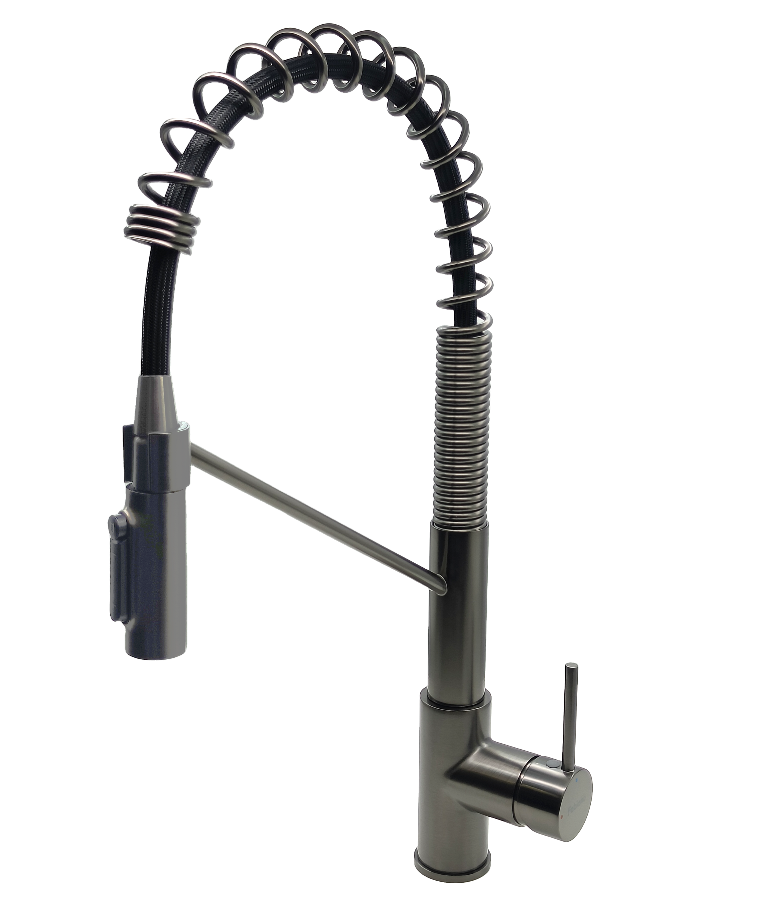 Смеситель комбинированный FKM 3128 Black Steel (8231.403.1911)