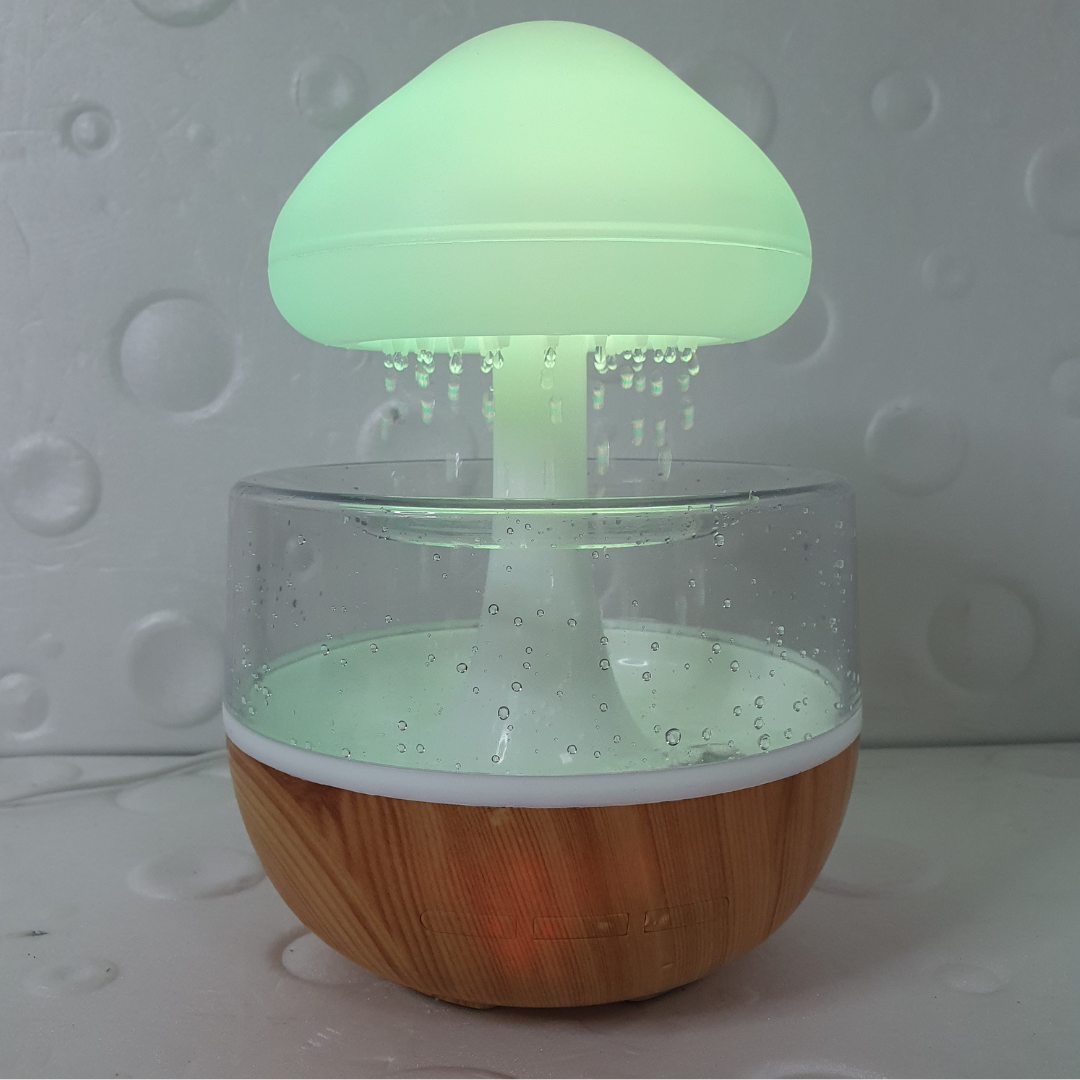 Увлажнитель воздуха RAIN HUMIDIFIER Гриб с цветной подсветкой и эффектом ночника (MU4-H2) - фото 11