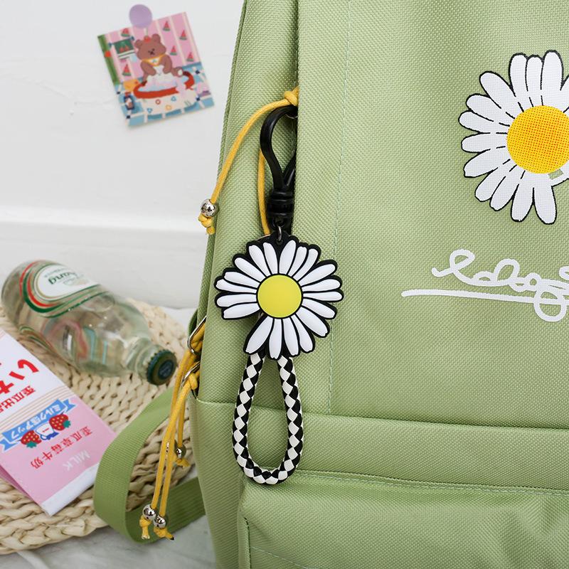 Шкільний рюкзак для дівчинки Ромашка 4в1 5-11 клас Салатовий (27667939) - фото 10 Шкільний рюкзак для дівчинки Ромашка 4в1 5-11 клас Салатовий (27667939) - фото 10