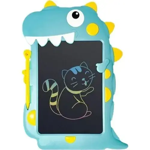 Планшет графический Kids Pad 9" Color Dinosaur Blue