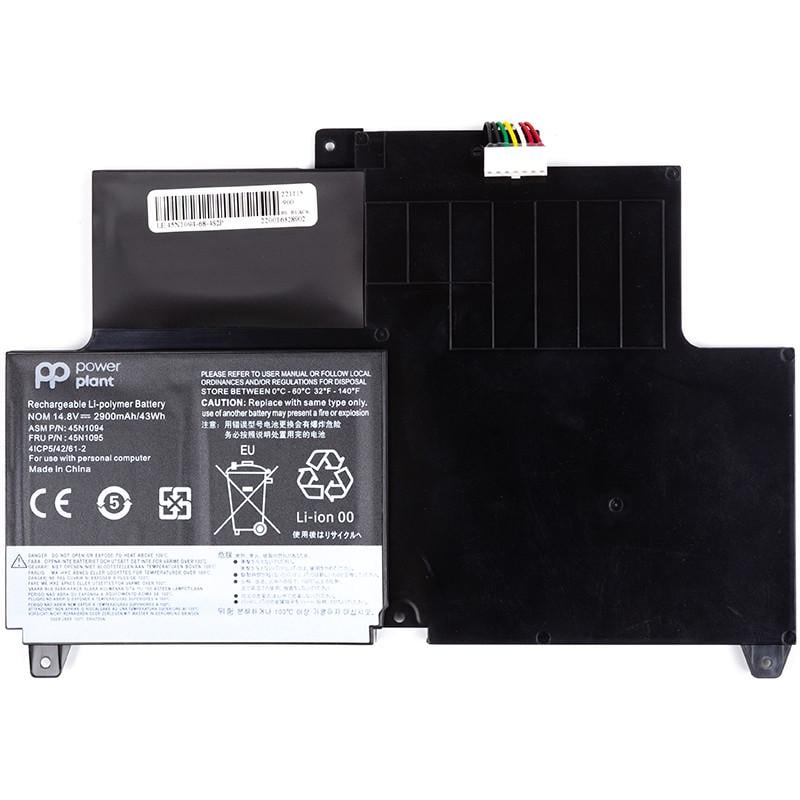 Акумулятор Power для ноутбуків Lenovo ThinkPad S230u 45N1094 14,8V 2900mAh